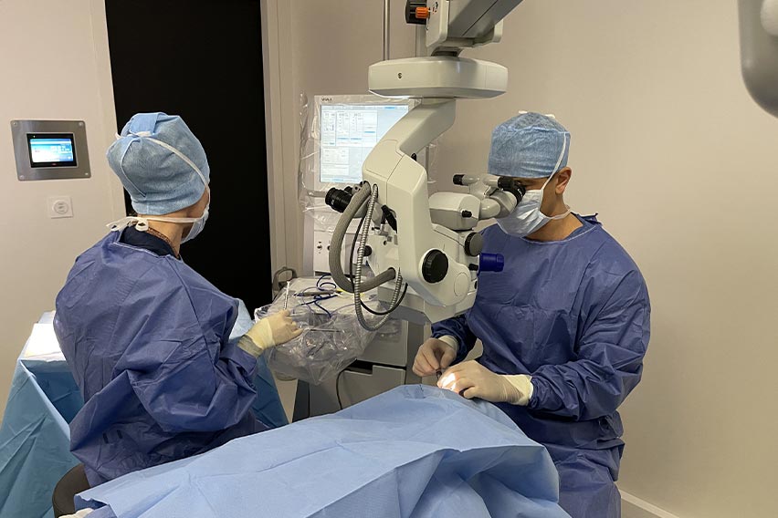 Eye operation after 45 years old, Bellecour Vision Clinic